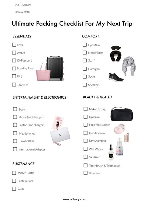 Beach Trip Packing List, Beach Trip Packing, Trip Essentials Packing Lists, Road Trip Kit, Trip Packing List, Smart Packing, Packing Essentials List, Travel Packing Checklist, Trip Packing