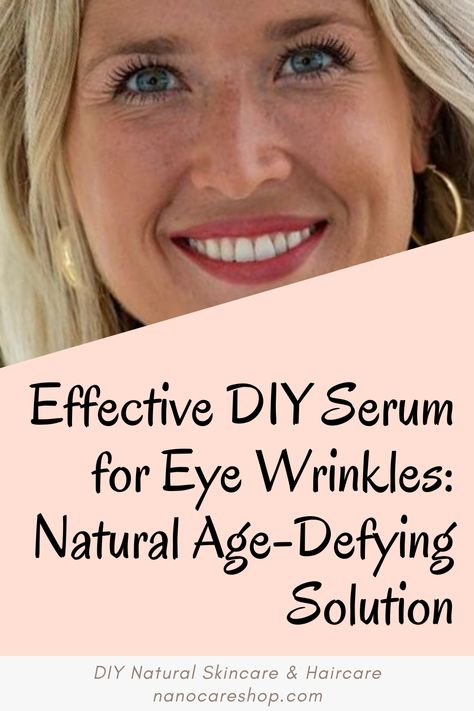 Discover the transformative power of an Effective DIY Serum for Eye Wrinkles – a natural age-defying solution designed to target those fine lines and wrinkles. Unveil the secrets of crafting your own potent serum, harnessing the prowess of simple yet powerful ingredients. Diy Serum, Best Night Cream, Eye Wrinkles, Wrinkle Serum, Neck Lift, Fine Lines And Wrinkles, Eye Wrinkle, Body Oils, Diy Body