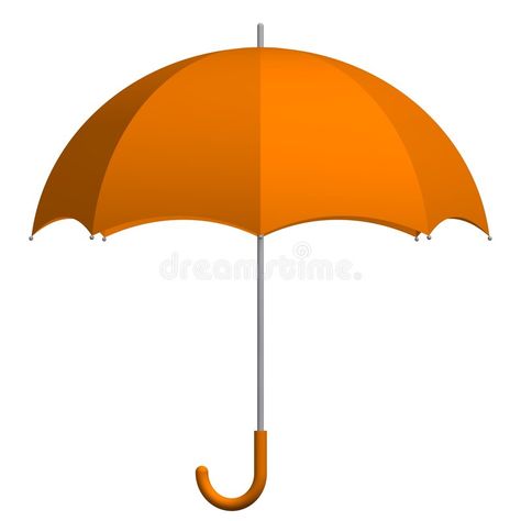 Orange Umbrella. Perfect orange umbrella isolated on white , #ad, #Perfect, #Umbrella, #Orange, #orange, #white #ad Umbrella Pictures, Batman Invitations, Umbrella Painting, Scrapbook Images, Orange Umbrella, Red Umbrella, Raining Cats And Dogs, White Illustration, Orange Orange