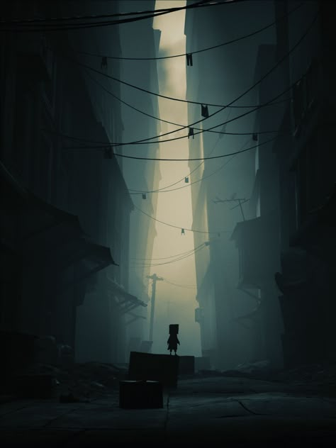 Mystic Wallpaper, Dystopian Art, Good Horror Games, Nightmares Art, Little Nightmares Fanart, Little Nightmares, Scary Games, Amazing Drawings, Cool Wallpapers Art