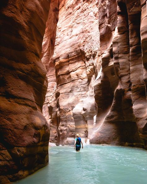 Jordan Itinerary - Wadi Mujib Wadi Mujib, Jordan Itinerary, City Of Petra, Jordan Travel, Sea Resort, Petra Jordan, Largest Waterfall, Wadi Rum, Small Waterfall