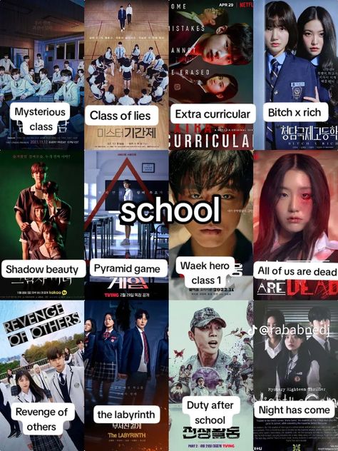 Action Aesthetic, Romantic School, School Kdrama, Kdrama Recommendation, Scary Movies To Watch, Film Thriller, Kdramas To Watch, Kdrama List, Good Animated Movies