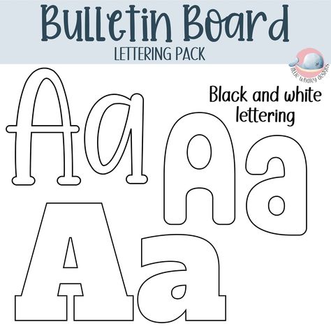 Are you running low on ink? Is printing in colour costing too much? Cut costs this school year by printing this blackline lettering set on coloured cardstock! Simply cut out the letters and laminate. What a simple solution to save your printing budget! ♥ SIZE This item comes in A4 and US letter size. Looking for more great education products? Have a look in my shop: https://etsy.me/3OPt0Hz ♥ PLEASE NOTE This is a digital download, and NO PHYSICAL ITEM WILL BE SHIPPED TO YOU. You are responsible for printing your downloaded file. ♥ TERMS Due to this item being a digital file, I do not accept returns or offer any refunds after purchase. Please message me if you have any questions regarding your download. ♥ WHERE CAN I FIND MY DOWNLOAD? 1. After completing your order, sign in to Etsy.com and Bubble Handwriting, Letter Stencils Printables, Felt Board Patterns, Printable Bulletin Board, Bubble Alphabet, Printable Letter Templates, Bubble Letter Fonts, Font Bubble, Printable Alphabet Letters