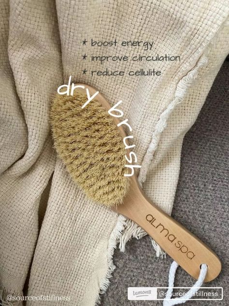 Dry Brush Aesthetic, Dry Brushing Aesthetic, Brush Aesthetic, Massage Brush, Massage Room, Dry Brush, 2024 Vision, Dry Brushing, Beauty Routine