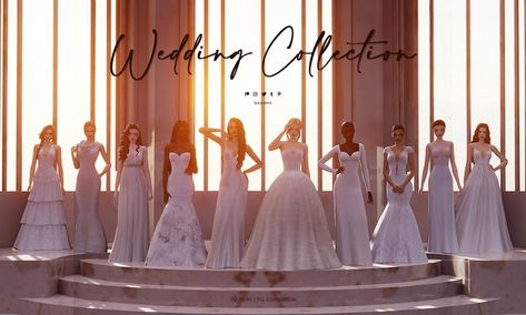 Wedding Collection - *Update* | Patreon Sims 4 Engagement Party Cc, The Sims 4 Wedding Cc, Sims 4 Wedding Venue Cc, Wedding Cc Sims 4, Sims 4 Wedding Dress, The Sims 4 Lots, Sims 4 Patreon, Free Sims 4, Free Sims