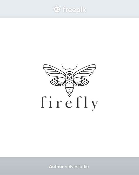 Firefly Tattoo Simple, Lighting Bug Tattoo, Lightning Bug Tattoo, Firefly Design, Tattoo Amigas, Firefly Logo, Firefly Tattoo, Basic Tattoos, Flying Tattoo