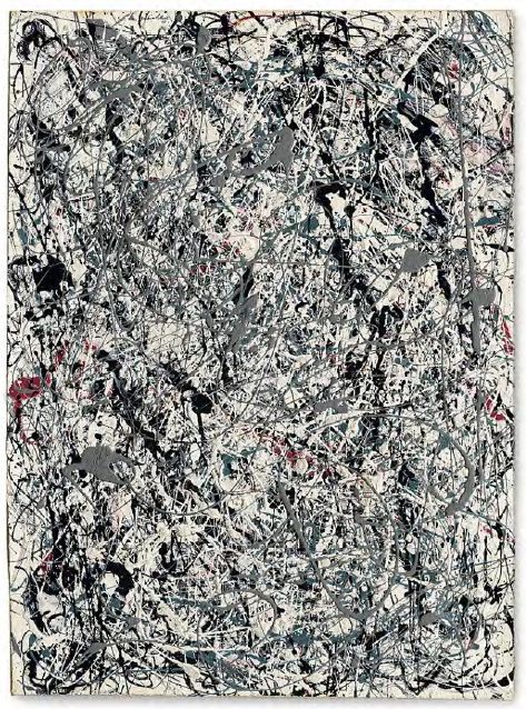 Jackson Pollock Art, Abstract Art For Kids, Pollock Art, Pollock Paintings, Famous Abstract Artists, Paul Jackson, Number 19, Willem De Kooning, Action Painting