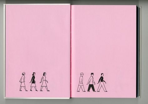 Gerd Arntz endpapers Otto Neurath, Pink Museum, Endpaper Design, Gerd Arntz, Book Endpapers, Book Cover Illustration, Beautiful Books, Graphic Design Projects, Line Illustration