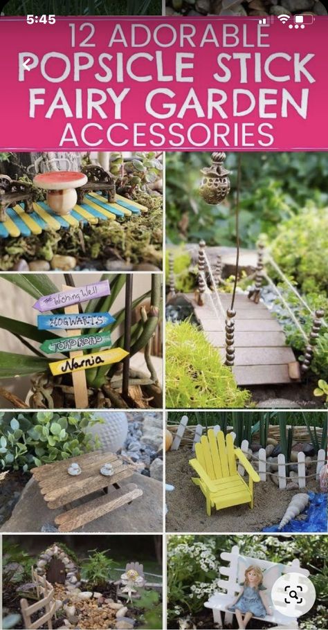 Stick Fairy, Fairy Garden Fence, Kids Fairy Garden, Make A Fairy Garden, Terrarium Fairy Garden, Fairy Garden Animals, Fairy Garden Pots, Make A Fairy, Fairy Garden Terrarium