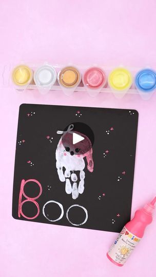 Sponge Paint Halloween Crafts, Ghost Painting Trend Ideas, Squeegee Art Ghost, Puffy Paint Ghost Craft, Transparent Ghost Painting, Tempera Paint, Handprint Art, Halloween Crafts For Kids, Tempera