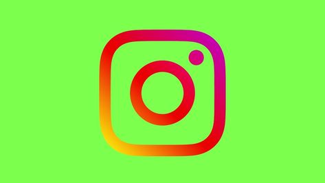 Instagram Logo Video, Green Screen Instagram, Instagram Green Screen, Logo Overlay, Green Screen Photo, Background Instagram, Logo Video, Instagram Icon, Profile Pictures Instagram