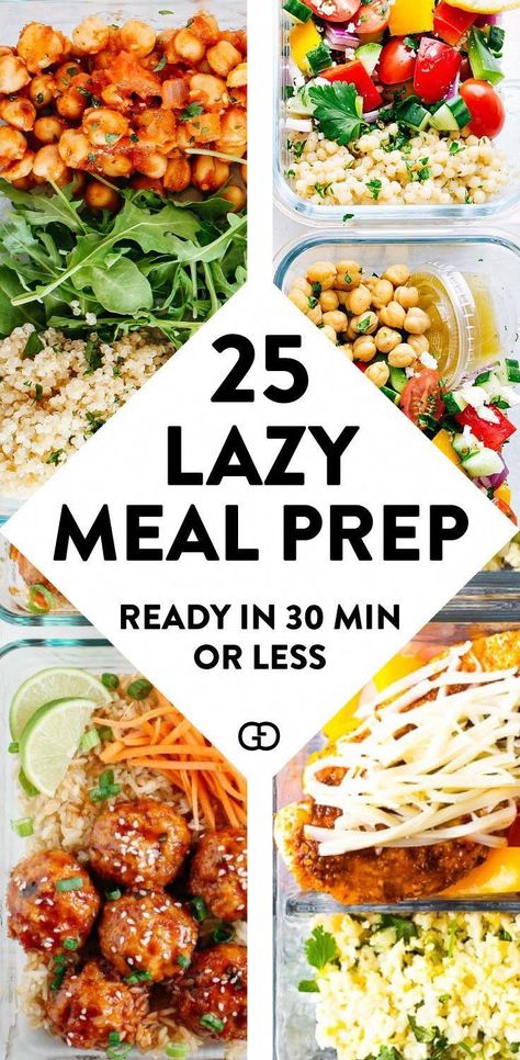 Lazy Healthy Meals, Meal Prep Meals, Lazy Meal Prep, Make For Beginners, Clean Meals, Med Diet, Meat Meals, Delicious Meal Prep, Prep Meals