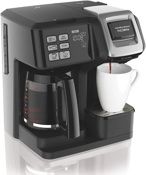 Feature image Dual Coffee Maker, Best Coffee Grinder, Coffee Maker Machine, Keurig Coffee Makers, Best Coffee Maker, Keurig Coffee, Single Serve Coffee Makers, Coffee Brewer, Hamilton Beach