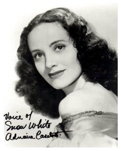 Filmic Light - Snow White Archive: ~history behind the film Adriana Caselotti, Snow White Aesthetic, Cara Dune, Merry Widow, Snow White Disney, Clara Bow, First Animation, Italian Heritage, Snow White And The Seven Dwarfs