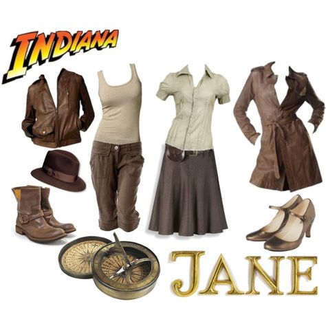 A fashion look from May 2008 featuring Banana Republic tops, Gap coats and Banana Republic jackets. Browse and shop related looks. Indiana Jones Costume, Safari Outfits, Disney Bound Outfits, Disney Inspired Outfits, Adventure Outfit, Fandom Outfits, Dapper Day, Geek Fashion, Casual Cosplay