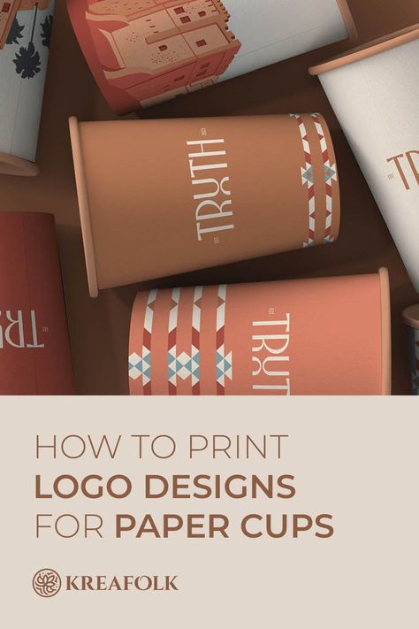 Learn to print logo designs on paper cups with ease! Our step-by-step guide will help your brand stand out, one cup at a time. Let's join us! Creative Paper Cup Design, Paper Cups Design, Logo Design Presentation, Paper Cup Design, Designs On Paper, Cup Print, Coffee Shop Branding, Cup Logo, Shop Branding