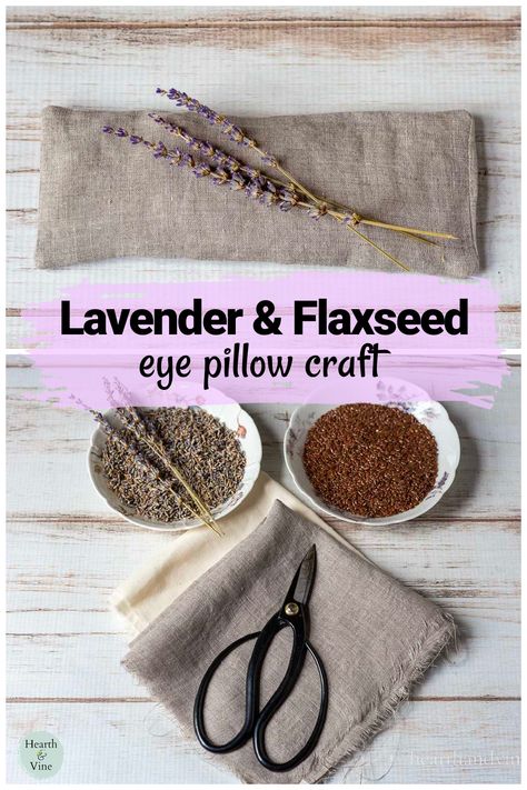 Diy Eye Pillow, Lavender Crafts, Gift Ideas For Friends, Lavender Eye Pillows, Handmade Gift Ideas, Ideas For Friends, Brown Spots Removal, Pillow Crafts, Pillow Tutorial