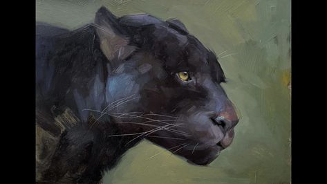 Jennifer Gennari, Art Klimt, Panther Art, Big Cats Art, Big Art, Animals Artwork, Painting Art Projects, Cat Painting, Sketchbook Art Inspiration