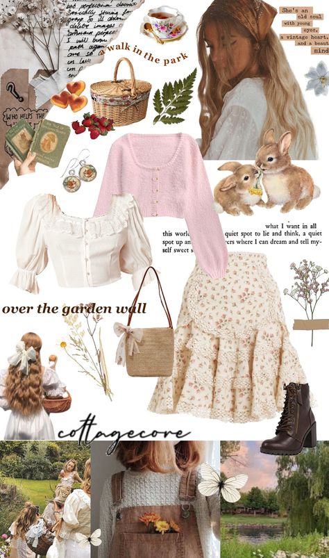 cottagecore Cottage Clothes Aesthetic, Preppy Cottagecore Outfits, Cottagecore Outfits School, Light Cottagecore Outfits, Colorful Cottagecore Outfits, Everyday Cottagecore Outfits, Cottage Core Winter Outfits, Cottagecore Soft Aesthetic, Winter Cottagecore Outfit