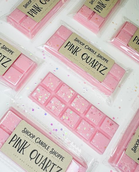 Pink Quartz Scented Soy Wax Melt Snap Bar Gifts for Women Spring Fresh Wax Warmer Handmade - Etsy Best Wax Melts, Scented Soy Wax Melts, Wax Melt Warmer, Wax Melters, Bar Gifts, Wax Warmer, Soy Wax Melts, Pink Quartz, Handmade Candles