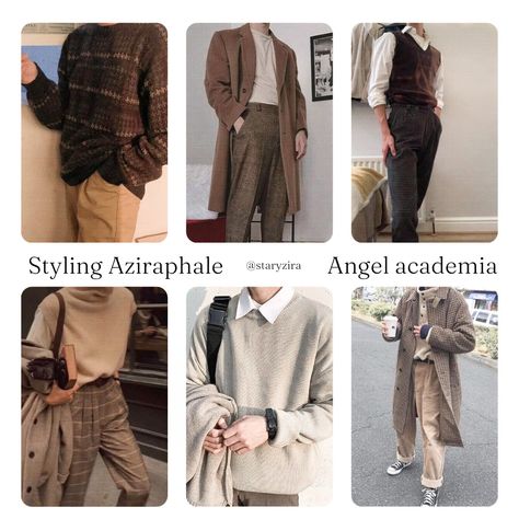 Aziraphale Outfit Ideas, Aziraphale Inspired Outfit, Good Omens Inspired Outfit, Academia Style, Good Omens, Drawing Stuff, Work Clothes, Outfits Aesthetic, Work Outfit