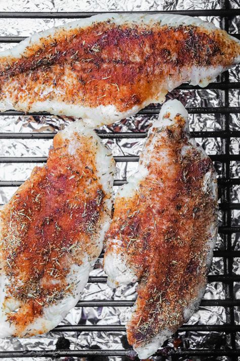 Traeger smoked catfish with dry rub is amazing. This is how to cook catfish healthy without oil keeping it moist, tender with tons of flavor. Smoked Catfish Recipes, How To Cook Catfish, Instant Pot Beans Recipe, Grilled Catfish, Beef Recipe Instant Pot, Catfish Recipes, Easy Steak Recipes, Instant Pot Pasta Recipe, Delicious Seafood Recipes