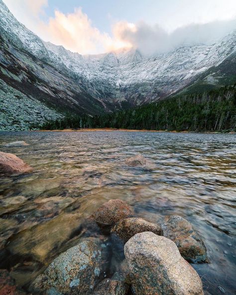 Maine Photography on Instagram:  photo by: @bradshuu  Mount Katahdin in Baxter State Park Mt Katahdin Maine, Mount Katahdin Maine, Baxter State Park Maine, Katahdin Mountain, Mount Katahdin, Baxter State Park, Maine Photography, New Hampshire, State Park