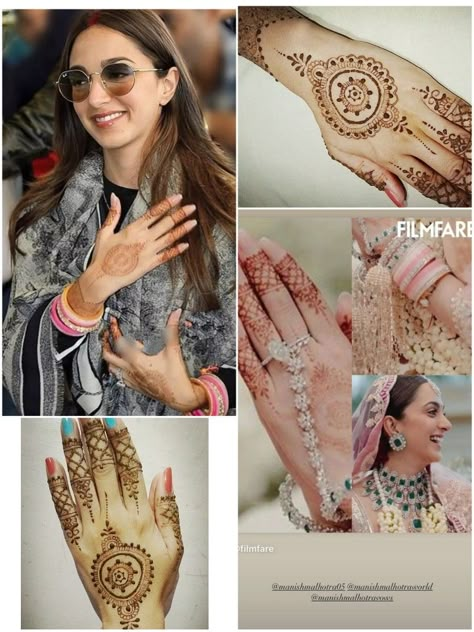 Celebrity Mehndi Designs, Kiara Advani After Wedding Look, Kiara Mehendi, Minimal Bride Mehendi, Kiara Wedding Looks, Minimal Mehendi Designs For Bride, Kiara Advani Mehendi Design, Kiara Advani Mehendi, Celebrity Mehendi Designs