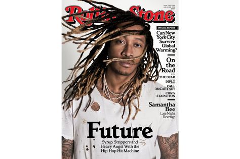 Future Covers 'Rolling Stone' to Discuss Women Drugs and His Non-Stop Work Ethic Rolling Stone Magazine Cover, Rolling Stones Poster, Rolling Stones Tour, Future Poster, Rolling Stone Magazine, Chris Stapleton, Rolling Stones Magazine, Russell Wilson, Trends International