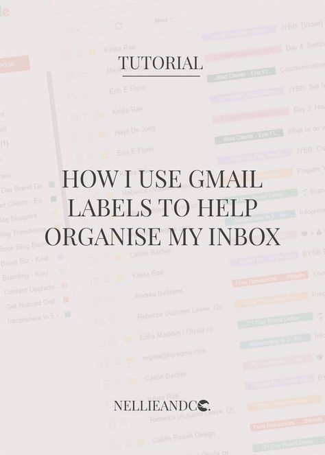 Gmail Label Ideas, Email Folder Categories, Email Organization Gmail, Folder Names Ideas, Digital Declutter, Organised Mum, Gmail Hacks, Bad Clients, Folder Labels