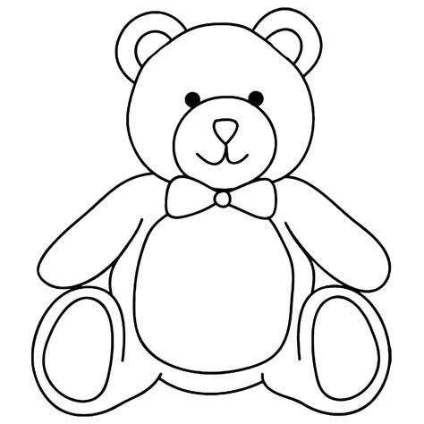 Teddy Bear Coloring Pages Free Printable, Teddy Bear Outline Tattoo, Simple Teddy Bear Drawing, Bear Line Drawing, Bear Coloring Pages Free Printable, Teddy Bear Drawing Easy, Teddy Bear Printable, Teddy Bear Outline, Teddy Bear Sketch