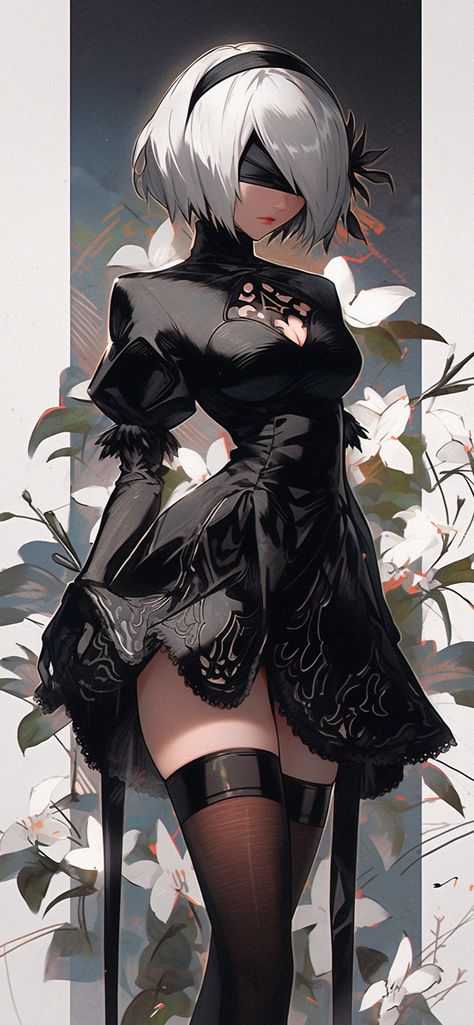 Nier Characters, Ezreal League Of Legends, Nier Automata A2, Stellar Blade, 2b Nier Autómata, Harley Quinn Art, Animation Art Character Design, Nier Automata, Digital Art Anime