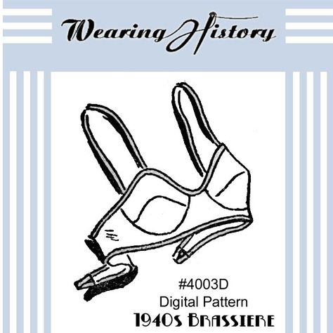 Free Printable Lingerie Patterns  Compendium of Lingerie Patterns. Bra Sewing Pattern, Lingerie Patterns, Retro Sewing Patterns, Bra Sewing, Robes Vintage, Sewing Lingerie, Retro Lingerie, Bra Pattern, Sewing Book