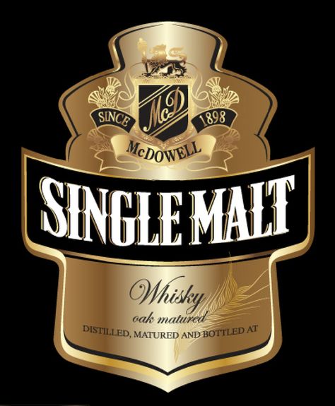 Malt Liquor, Whisky Drinks, Beer Label Design, Whiskey Brands, Single Malt Whisky, Scotch Whiskey, Malt Whisky, Beer Label, Single Malt