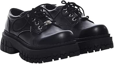 Dolls Kill Teen Craft Oxford Shoes by Delia's - Lace-Up Chunky Platform Shoes Made from Vegan Leather, Perfect for Edgy Fashion - Black Chunky Platform Shoes, Fashion Toys, Chunky Platform, Crafts For Teens, Edgy Fashion, Pharmacy Gifts, Dolls Kill, Platform Shoes, 90s Fashion