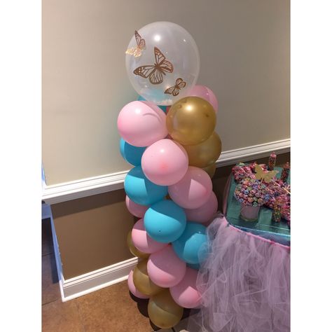 Butterfly Balloon, Clear Balloon, Event Balloons, Butterfly Balloons, Butterfly Birthday Party, Clear Balloons, Balloon Stands, Butterfly Baby Shower, Butterfly Birthday