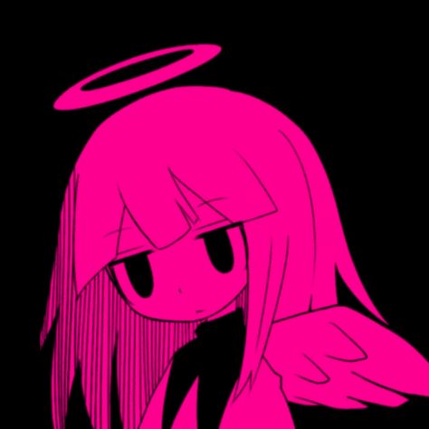 Pink And Black Goth, Anime Face Drawing, Pink And Black Hair, Cybergoth Anime, Black Pfp, Y2k Profile Picture, Pink Grunge, Supreme Wallpaper, Cute Banners