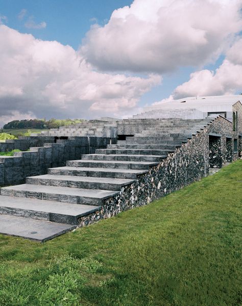 Inside Flint House, a Uniquely Modern English Country Estate Grand Designs Uk, Flint House, English Country Estate, Modern English Country, English Estate, Country House Design, Modern English, Gate House, English Country House