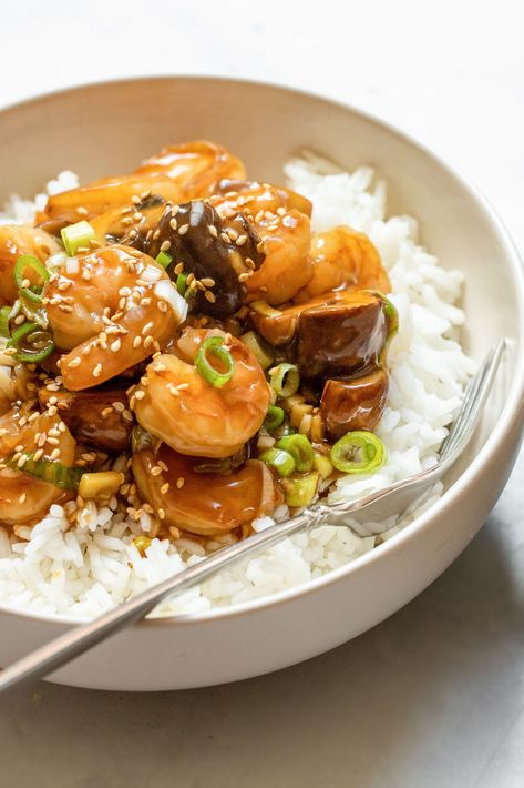 Mushroom Fried Rice, Shrimp Stuffed Mushrooms, Mushroom Stir Fry, Easy Stir Fry Recipes, Fried Mushrooms, Stir Fry Recipe, Fry Sauce, Scallop Recipes, Cooking White Rice