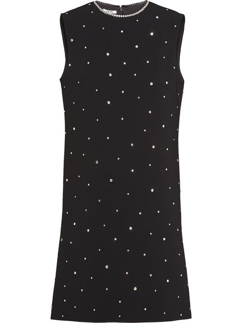 Charlotte Olympia Shoes, Wardrobe Upgrade, Embellished Dress, Black Midi Dress, Dress For Women, Cocktail Dress Party, Dream Wardrobe, Miu Miu, Celebrity Style