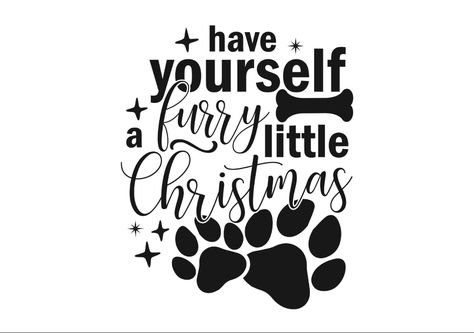 Dog Christmas Svg, Christmas Icing, Dog Cricut, Christmas Shirts Vinyl, Paw Wallpaper, Pet Theme, Cricut Svgs, Svg Ideas, Dog Business