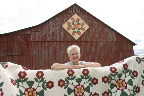 University students and local nonprofit employees are hoping to uncover and stitch together untold histories of Northeast Tennessee families using the quilts they warmed themselves with through generations. Contemporary Quilting, National Quilt Museum, First Quilt, Painted Barn Quilts, Barn Art, Barn Quilt Patterns, Barn Decor, Picture Quilts, Appalachian Mountains