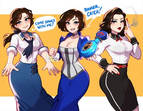 Bioshock Artwork, Bioshock Infinite Elizabeth, Elizabeth Comstock, Suki Avatar, Bioshock Game, Bioshock Art, Bioshock Series, Bioshock Infinite, Bioshock