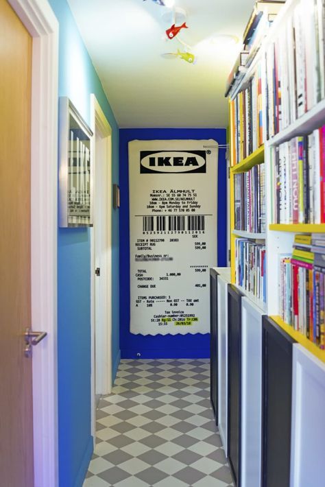 A Neon Manchester Flat Inspired by Nickelodeon and Memphis Design | Apartment Therapy Memphis Design Interior, Big Brother House, Vintage Ikea, Ikea Catalog, Neon Box, House Exterior Ideas, Colorful Eclectic, Memphis Milano, Artist Studios