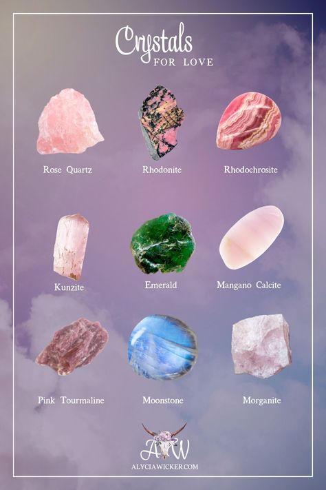 Crystals For Attraction, Stones For Love, Crystals Love, Love Stones, Best Crystals For Love, Love Crystals And Stones, Crystals For Happiness, Crystals Healing, Crystal For Love