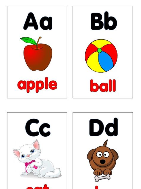 Picture Flashcard Aa-Zz (English) - Free download as PDF File (.pdf), Text File (.txt) or view presentation slides online. Free Downloadable Alphabet Letters, Abc Phonics Free Printable, Abc Flashcards Printable Free Preschool, Letter Of The Alphabet Free Printables, Toddler Alphabet Printables, Flash Cards For Kids Ideas, Kg1 Worksheets English, Alphabet Cards Printable Free, Alphabet Letters With Pictures