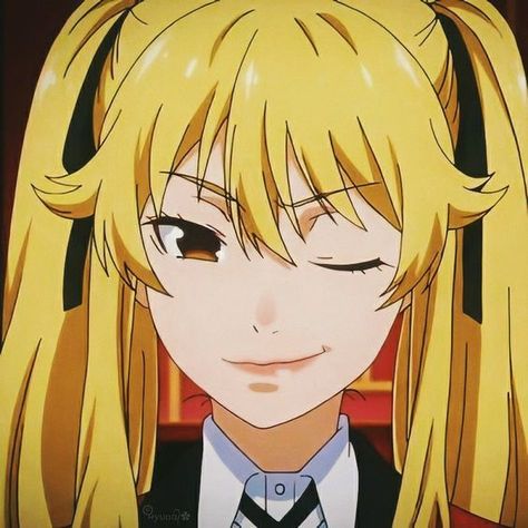 Yellow Hair Anime, Girl Icon Pfp, Hair Anime, Yellow Hair, Anime Meme, Icon Pfp, Blonde, Yellow, Memes