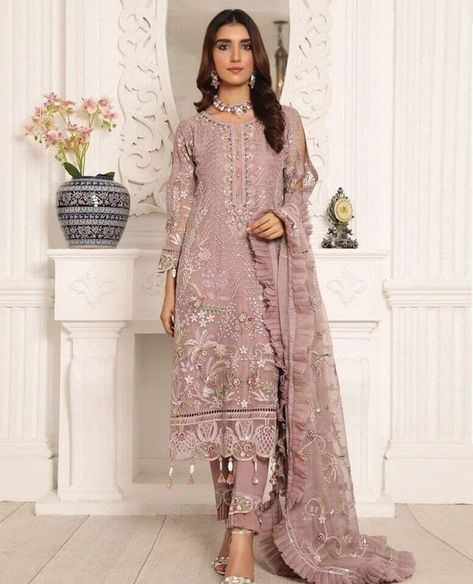 Get ready for the wedding season with these stunning Bollywood Indian Anarkali suits! Made with butterfly net material, these Pakistani style suits are available in peach color. Stitch up to size S, M, L, XL (Max 44 inches). Perfect for parties, weddings, festivals, and more! Brand: Bridal Fashion. [EMOJI] [EMOJI] [HASHTAG]IndianFashion [HASHTAG]WeddingSeason [HASHTAG]BollywoodStyle #eBay #eBayStore #eBaySeller #Pakistani #India #ButterflyNet #Doesnotapply #Women #Peach #BridalFashion https... Plazzo Suits, Butterfly Net, Gown Suit, Pakistani Party Wear, Designer Anarkali, Pakistani Salwar Kameez, Chiffon Collection, Anarkali Gown, Pakistani Dress Design