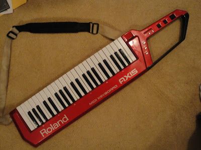 MATRIXSYNTH: Rare AXIS 1 Roland Midi Keyboard Keytar Oingo Boingo, Best Piano, Old Pianos, Comedy Duos, Randy Cunningham, Midi Keyboard, Musical Comedy, Halloween Horror Nights, Keyboard Piano