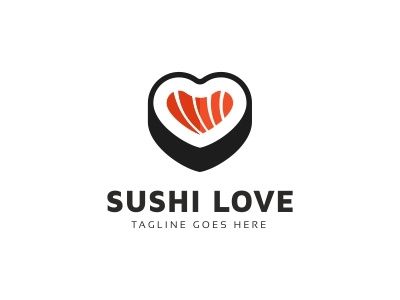 Sushi Love Logo by iRussu on Dribbble Sushi Logo, Sushi Love, Love Logo, Lululemon Logo, Global Community, Creative Professional, Retail Logos, Logo Design, Tech Company Logos